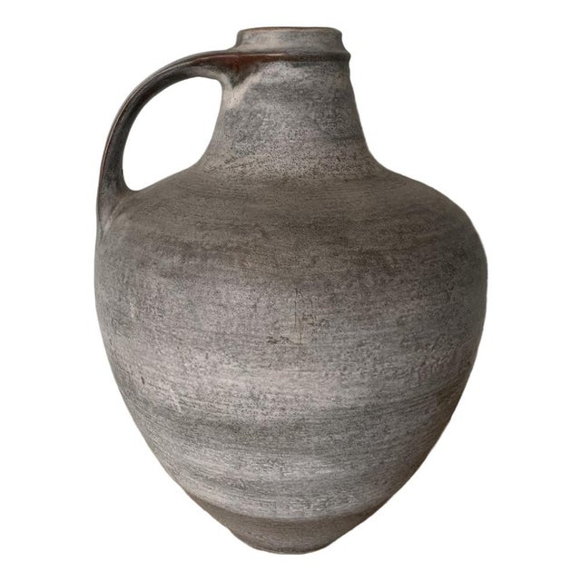 Large West-German Ceramic Jug Vase, 1960s For Sale - Image 9 of 9
