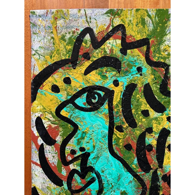 Late 20th Century Original Peter Keil Painting - Junge Wilde Collection For Sale - Image 5 of 10