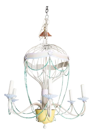 1940s Hot Air Balloon Chandelier