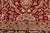 1990's Floral Pak-Persian Red/Blue Wool Rug - 6'0'' X 8'6'' For Sale In New York - Image 6 of 9