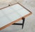 Vintage Teak Coffee Table with Frosted Glass Top For Sale - Image 15 of 18
