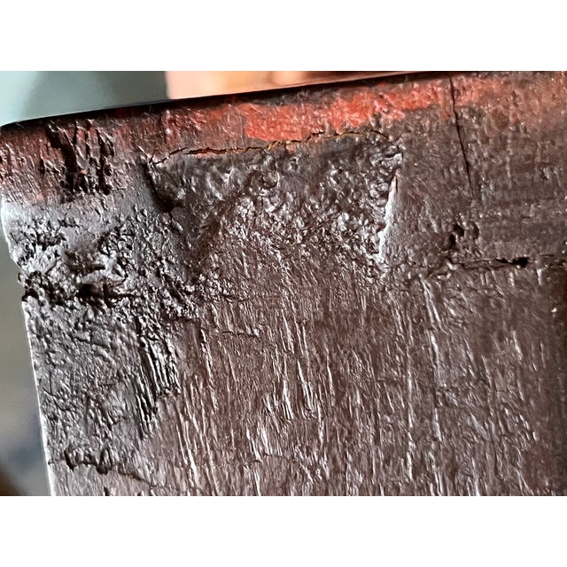 Antique Golden Triangle End Tables Night Stands For Sale - Image 12 of 12