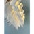 Frosted Selle Murano Glass Rectangular Chandelier in Mazzega Style by Simoeng for Simoeng For Sale - Image 6 of 8