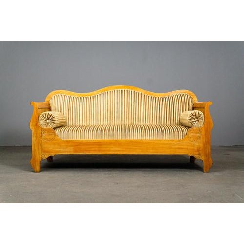 Biedermeier Sofa, Mid-19th Century For Sale - Image 3 of 16