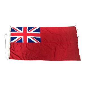 Vintage Red Ensign Cotton Maritime Flag