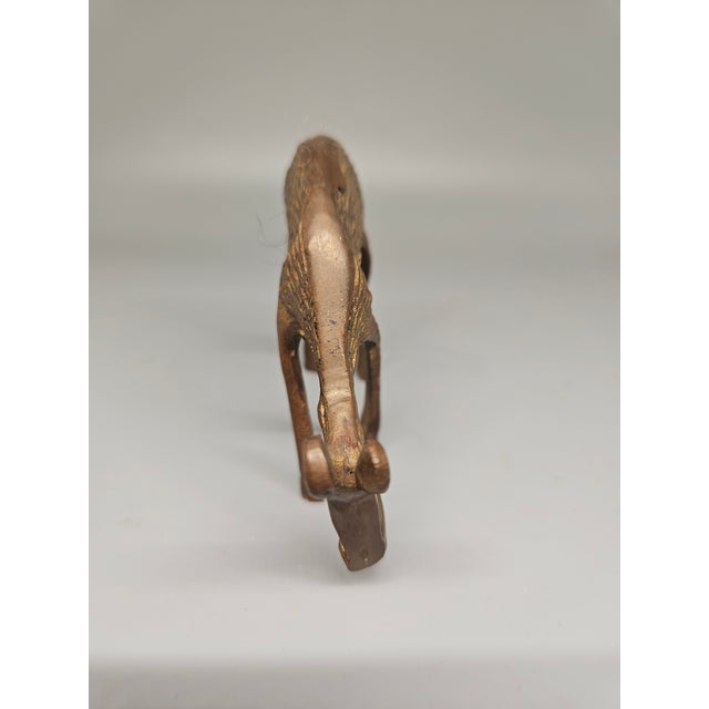 Vintage MAXAM MCM Solid Brass Deer, Made in India