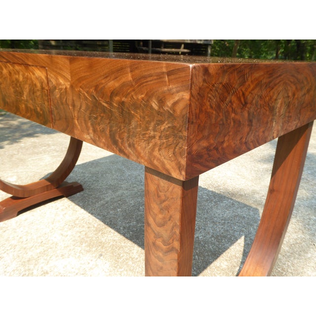 2020s Walnut Desk / Flamboyant / Spectacular For Sale - Image 5 of 7