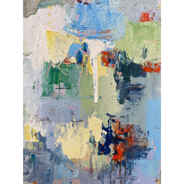 Contemporary Abstract Original Oil Painting, 24" X 24" For Sale In Atlanta - Image 6 of 10