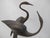 Metal Bronze Crane Heron Egret Lovers Couple Statue Sculpture 15" For Sale - Image 7 of 9