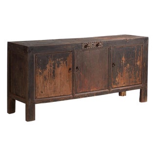 Antique Sideboard in Dark Tones, 1900 For Sale