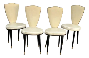 Mid-Century Dining Chairs, Set of 4