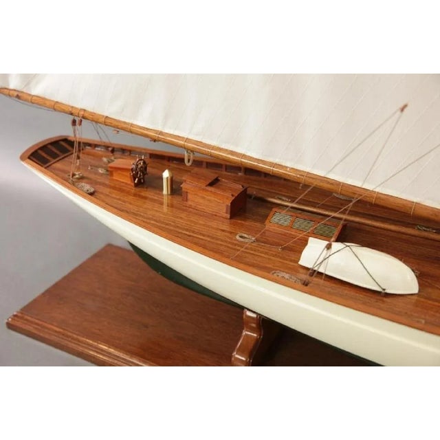 2000 - 2009 Six Foot Model of Cup Yacht Puritan For Sale - Image 5 of 7