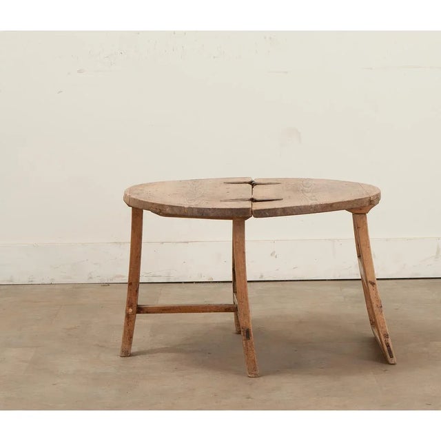 Brown Swedish 18th Century Metamorphic Chair-Table For Sale - Image 8 of 11