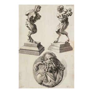 1671 Roman Sculpture Engraving