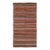 Mid 20th Century Colorful Vintage Striped Kilim Rug For Sale