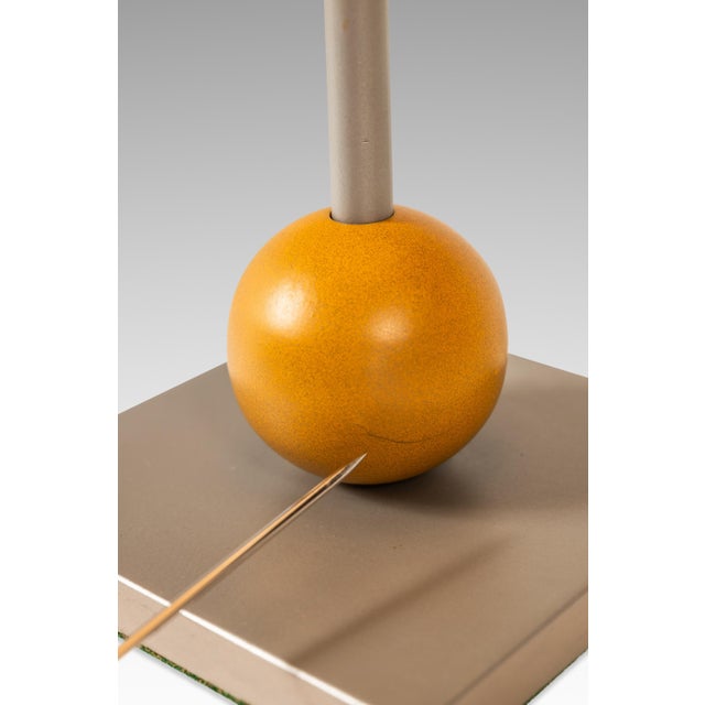 1990s Postmodern Memphis Style Table Lamps Attributed to George Kovacs for Sonneman - Set of Two For Sale - Image 16 of 16