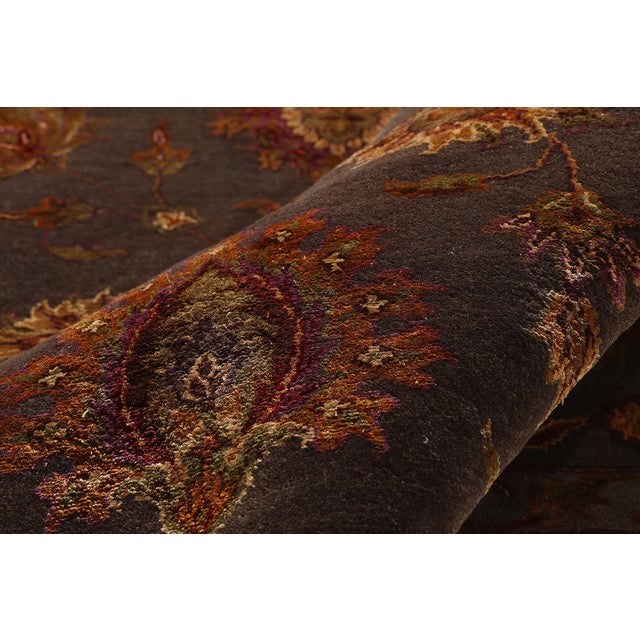 Vintage Indian Agra Rug, 08'11 X 11'08 For Sale In Dallas - Image 6 of 10