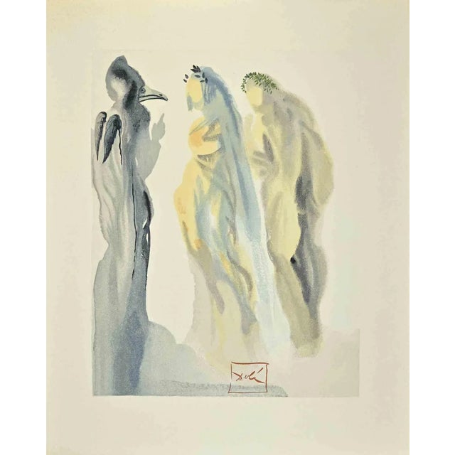 Salvador Dali, The Heaven of Venus, Woodcut Print, 1964 For Sale - Image 4 of 4