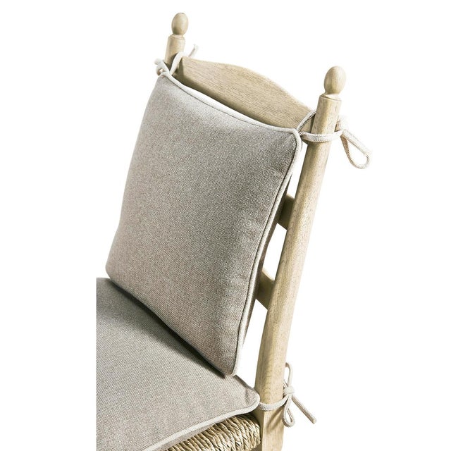 Pair of French Ladderback Dining Chairs For Sale In Greensboro - Image 6 of 12