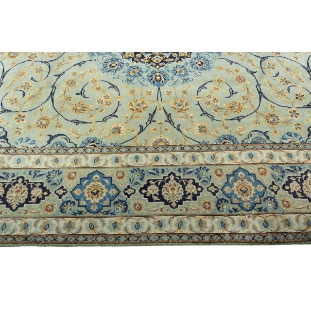 Middle Eastern Kashan Rug For Sale - Image 9 of 13