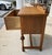 Wood Early 20th Century J.B. Van Sciver Co. Refinished Antique Oak Server & Turned Legs For Sale - Image 7 of 12