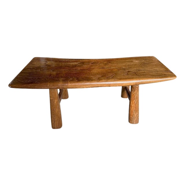 Andrianna Shamaris Mid Century Couture Bench For Sale