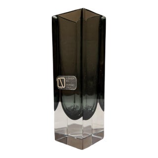 Vincenzo Nason & Cie Murano, Italy Mid-Century Modern Sommerso Art Glass Vase For Sale