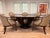Round Wood Dining Table by McGuire Furniture For Sale In San Francisco - Image 6 of 7