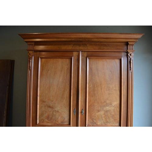 Antique Cabinet in Cherry Wood, 1800s For Sale - Image 3 of 10