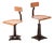 Singer Machinist Work Chairs, Set of 2 For Sale