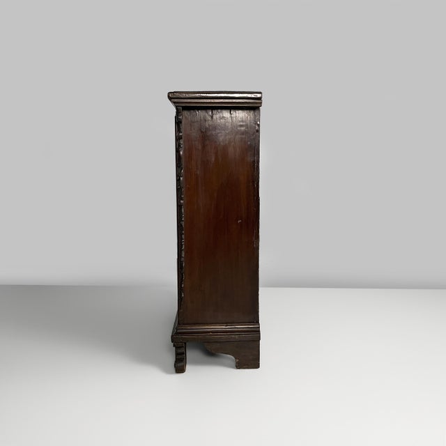 Italian Bergamo Bedside Table, 1800s For Sale - Image 3 of 18
