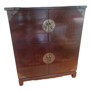 1950's Mahogany Silver Chest From China For Sale