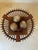 Vintage 1980’s Handcrafted Sculptural Wood Bowl / Vessel For Sale - Image 12 of 14