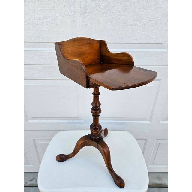 American Pine Shop Original Georgian Bookstand Bookcase For Sale - Image 3 of 13