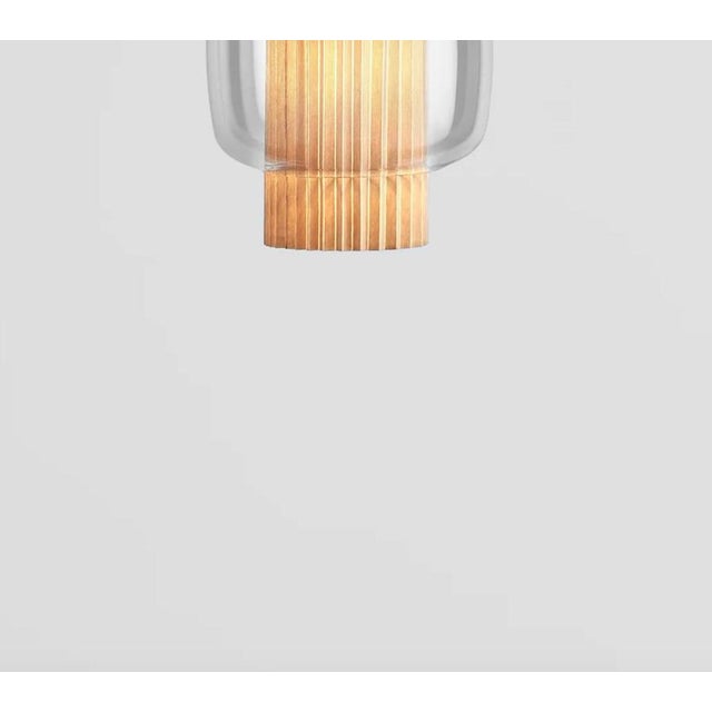 Not Yet Made - Made To Order Manila T Pe Beige Textile Suspension Lamp by Sebastian Herkner for Parachilna For Sale - Image 5 of 15