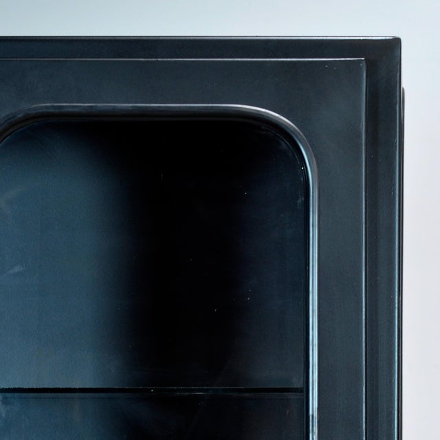 Vintage Medical Cabinet in Iron and Glass, 1970s For Sale - Image 9 of 11