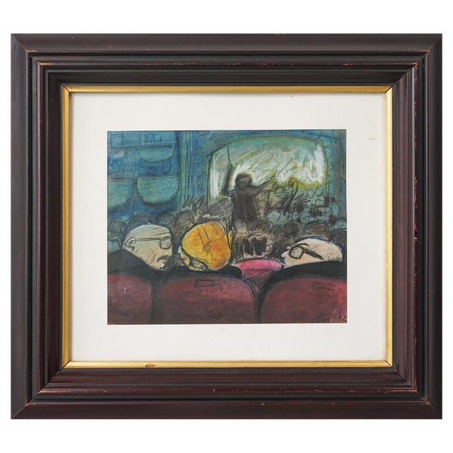 Cartoon Theatre Scene Cartoon, Paper For Sale