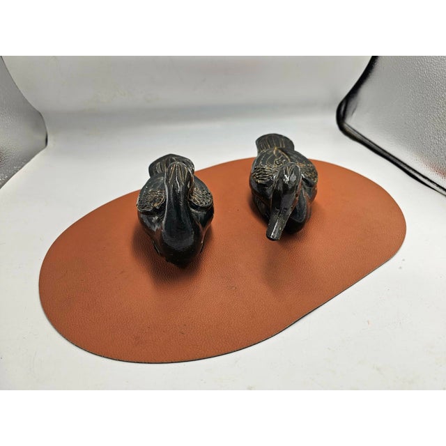 Danish Wooden Ducks, 1950s, Set of 2 For Sale - Image 3 of 9