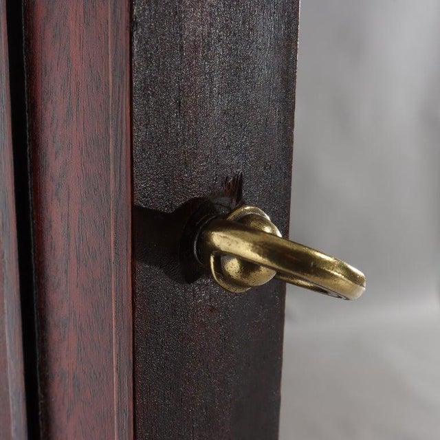 Antique Edwardian Neoclassical Carved Mahogany Dressing Mirror C1910 For Sale - Image 11 of 17