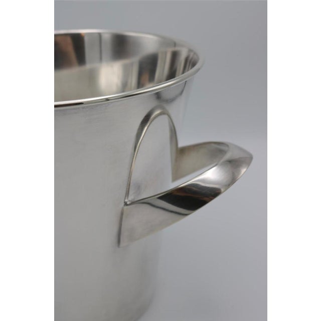 WMF Ikora WMF Silver Plate Modern Champagne Bucket Cooler Germany circa 1950 For Sale - Image 4 of 7