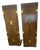 A Pair of Vintage Henredon Cabinets in Campaign Style For Sale