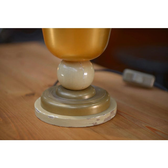 Art Deco Metal Table Lamp, 1930s For Sale - Image 6 of 13