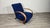 Blue Art Deco Lounge Chair by Jindřich Halabala, 1950s For Sale - Image 8 of 11