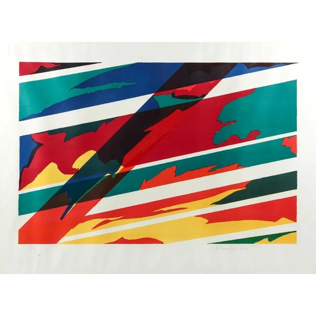 Piero Dorazio Untitled XXVI, Piero Dorazio Screen Print For Sale - Image 4 of 4