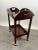 Brown English Style Bombay Company Butler's Tray Table Cherry Wood Drop Leaf Serving For Sale - Image 8 of 17