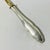 Early 20th Century Antique Hollywood Regency English Baroque Brass and Silverplate Serving Fork. For Sale - Image 5 of 9