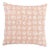 Schumacher X Caroline Z Hurley Meadow Rock 18" Pillow in Blush For Sale