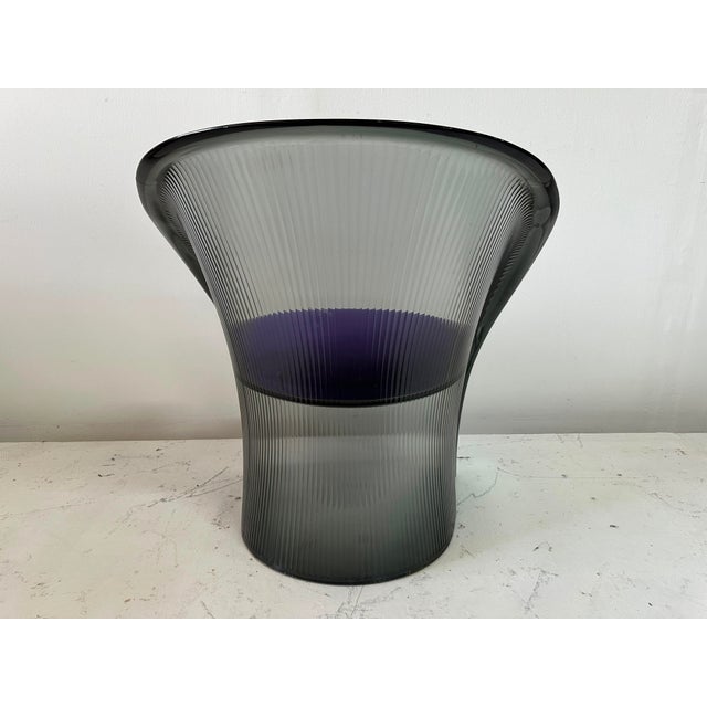 1990s Original Lucite Flower Chair by Pierre Paulin for Magis For Sale - Image 5 of 9