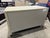 Mid-Century Modern Restoration Hardware Beige Faux Shagreen Nightstand For Sale - Image 3 of 4