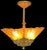 Art Deco 1930s Art Deco Slipshade Chandelier For Sale - Image 3 of 6